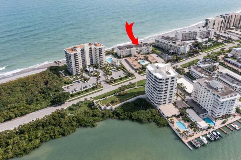 350 South Beach Road, Unit 305 Jupiter, FL 33469 - Photo 19 of 29 Island House Aerial 3