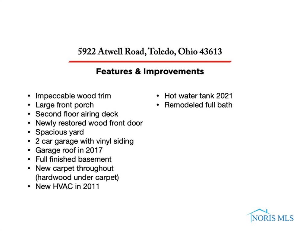 5922 Atwell Road Toledo, OH 43613 - Photo 22 of 22 Gallery Image 22