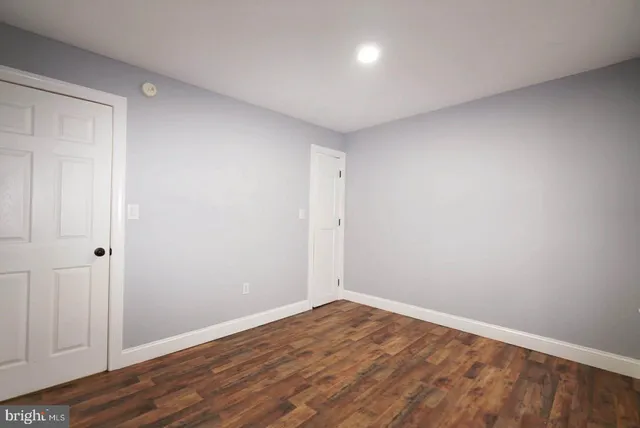 a view of empty room