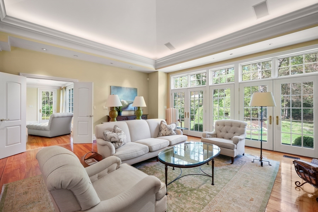 1 Old Farm Road Wellesley, MA 02481 - Photo 24 of 41 a living room with furniture and a large window