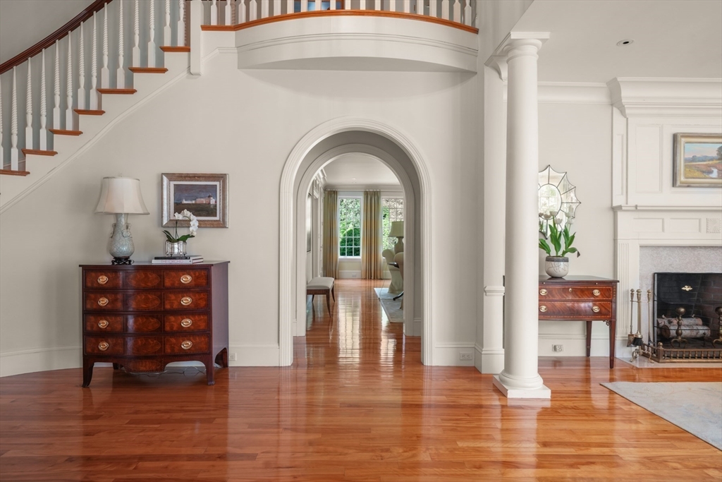 1 Old Farm Road Wellesley, MA 02481 - Photo 9 of 41 a view of livingroom with furniture and wooden floor