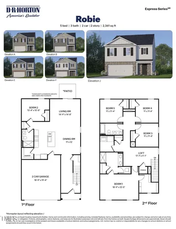 $344,990 | 115 Carriedelle Lane, Wilson's Mills, NC 27577