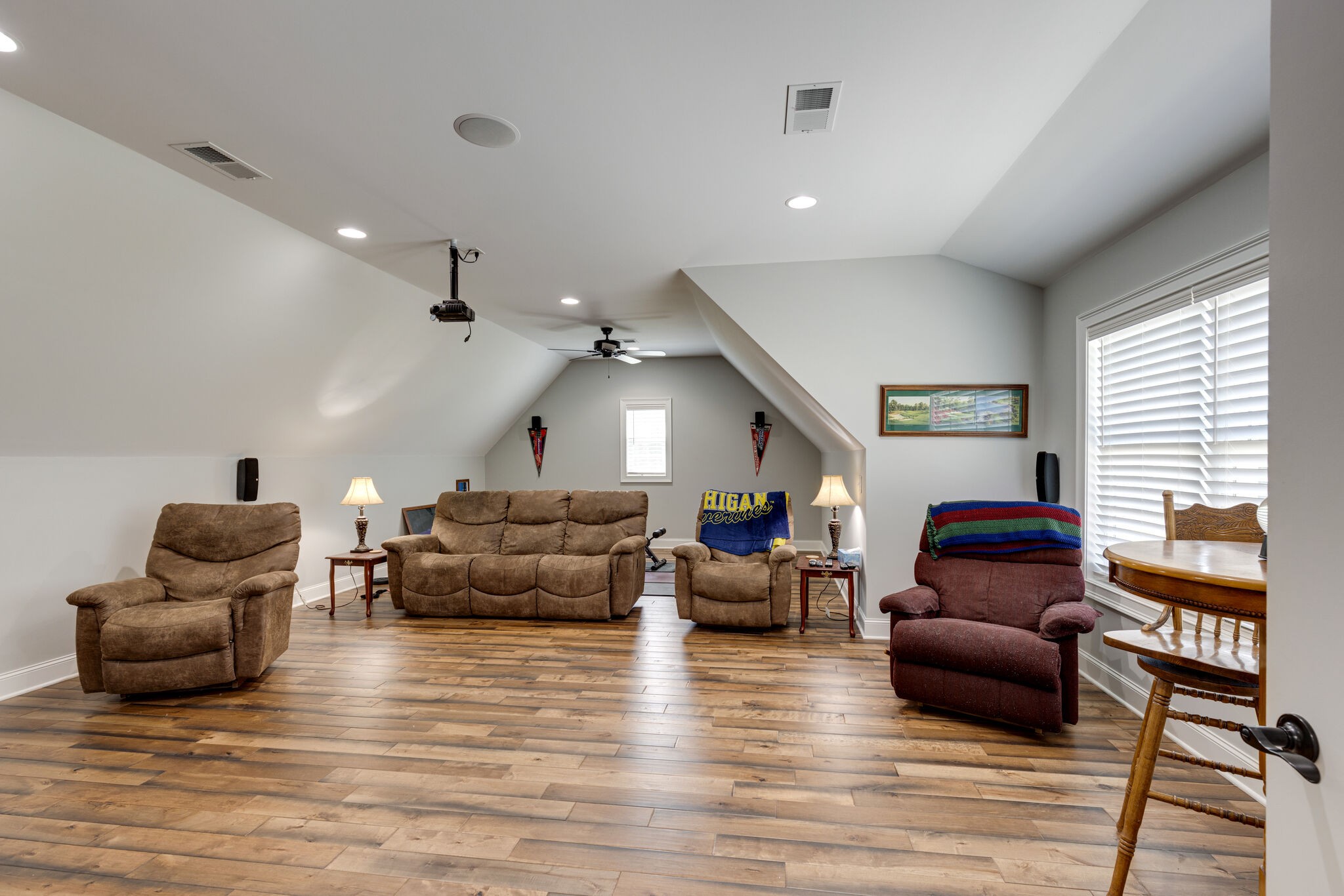3165 Les Chappell Road Spring Hill, TN 37174 - Photo 29 of 70 a living room with furniture and a wooden floor