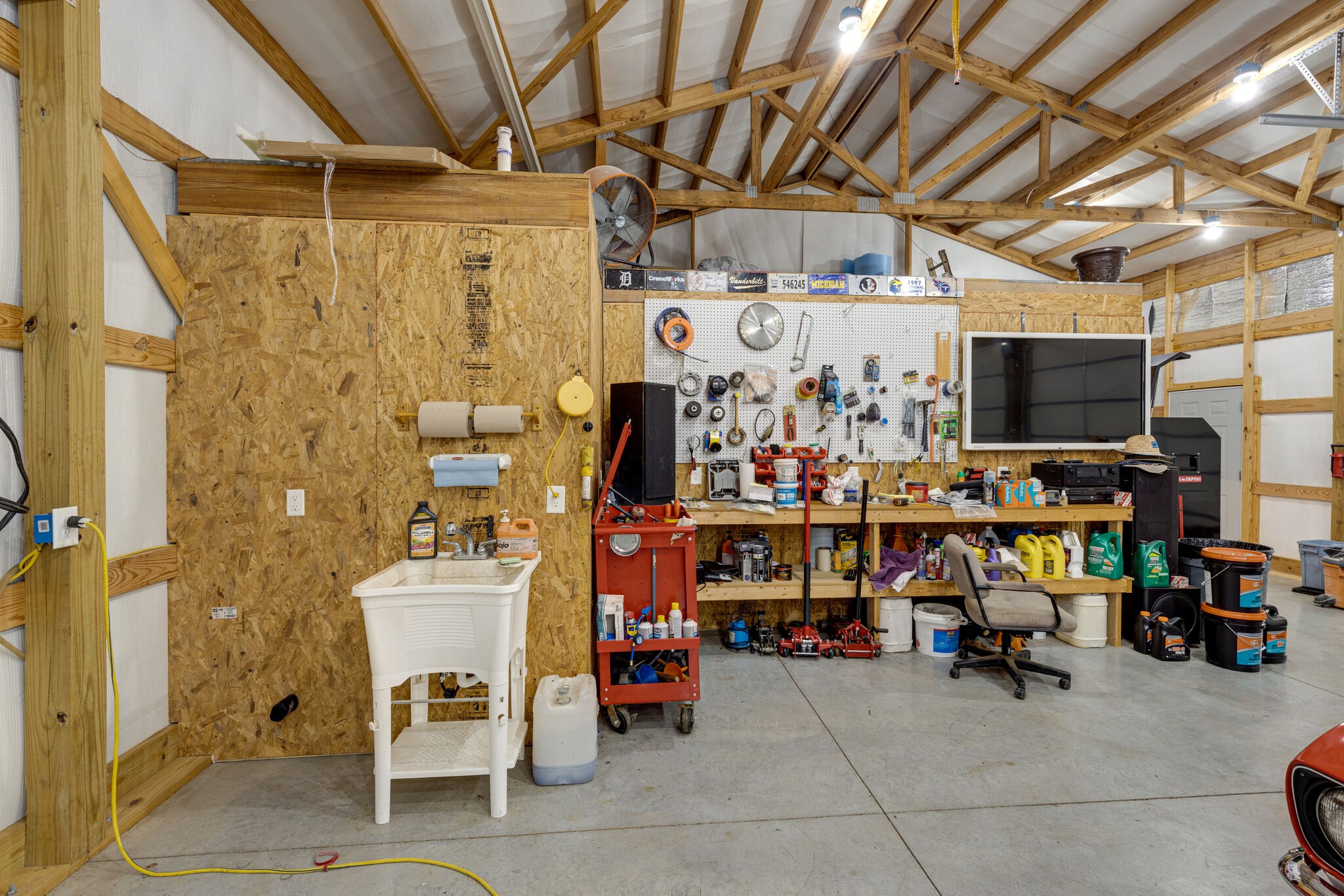 3165 Les Chappell Road Spring Hill, TN 37174 - Photo 46 of 70 a view of storage and utility room