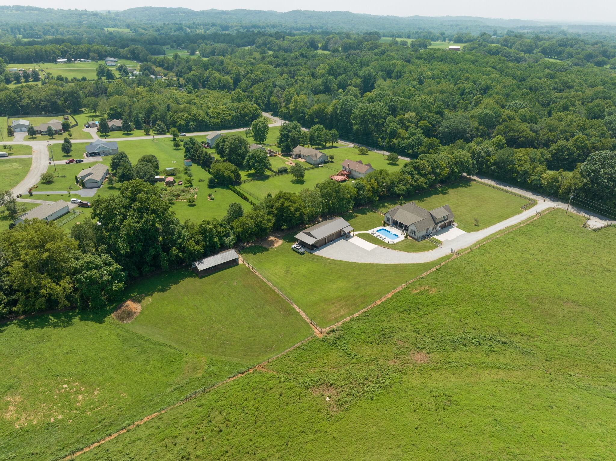 3165 Les Chappell Road Spring Hill, TN 37174 - Photo 62 of 70 a view of a green field with clear sky