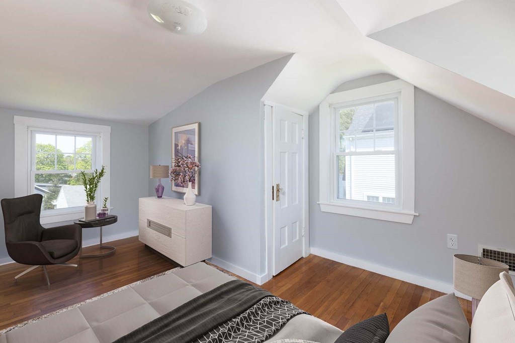 24 Endicott Road Stoneham, MA 02180 - Photo 6 of 15 a living room with furniture and a window