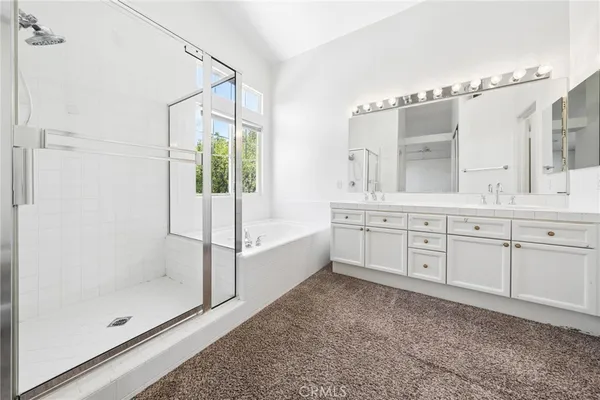 a view of small space with racks on the wall