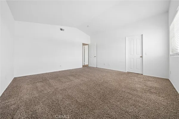 a view of a indoor garage