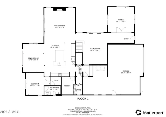 $1,775,000 | 3743 East Arabian Drive, Gilbert, AZ 85296