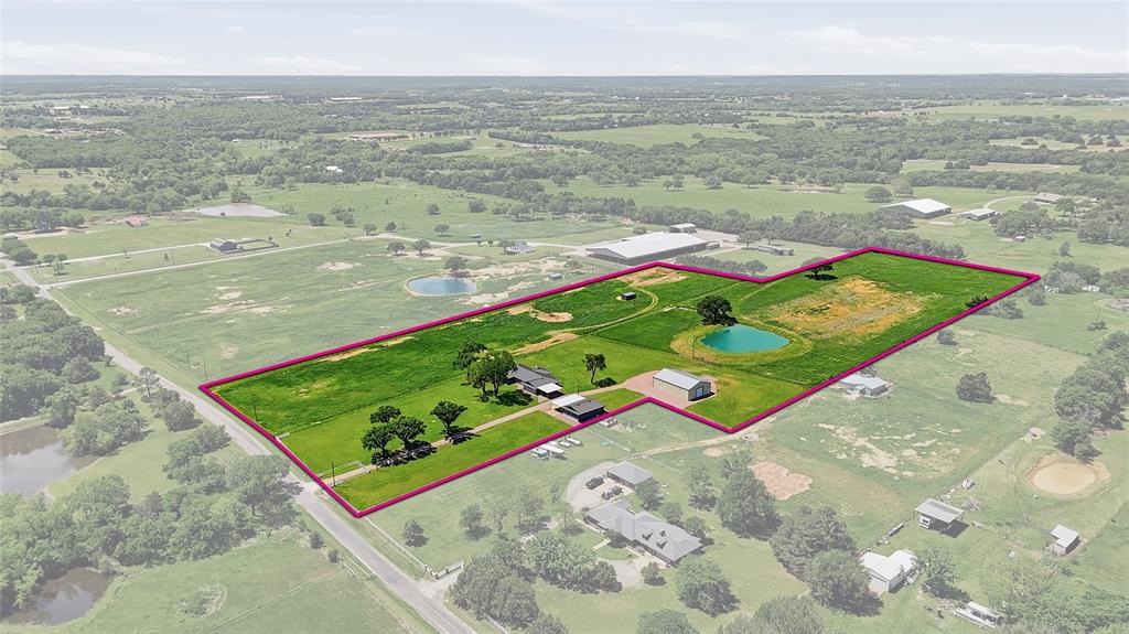 1861-1 Roland Road Whitesboro, TX 76273 - Photo 35 of 39 Aerial View of proposed 14.5+/- acres at 1861 Roland Rd