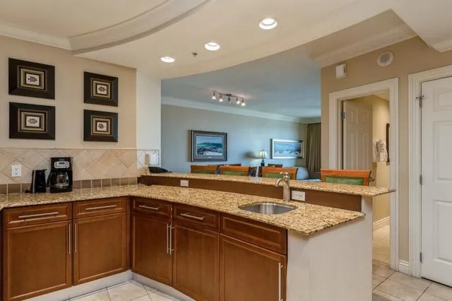 a dining room with table and chair