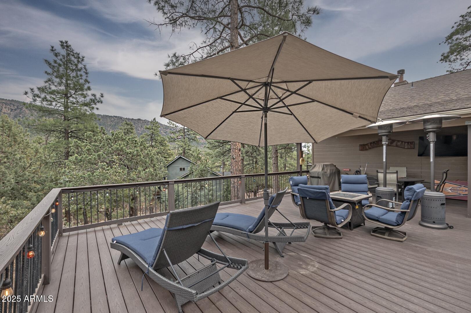 5076 Juniper Loop Pine, AZ 85544 - Photo 40 of 68 an outdoor space with furniture