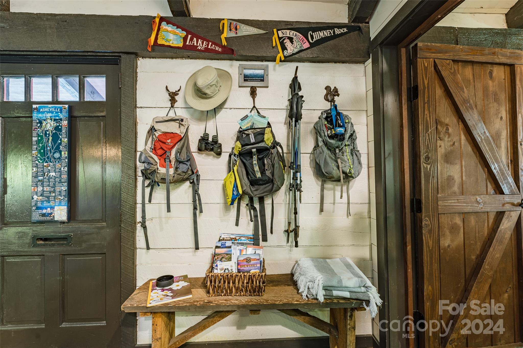 62 Weeping Cherry Forest Road Fairview, NC 28730 - Photo 19 of 48 a view of a entryway door front of the house