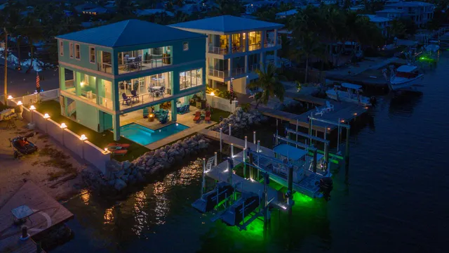 a view of a building with a pathway