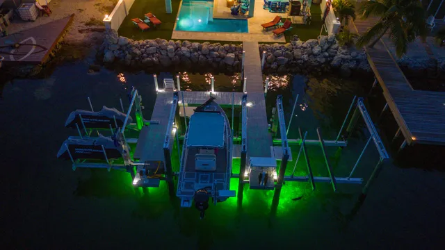 a outdoor dining space with furniture and outdoor view