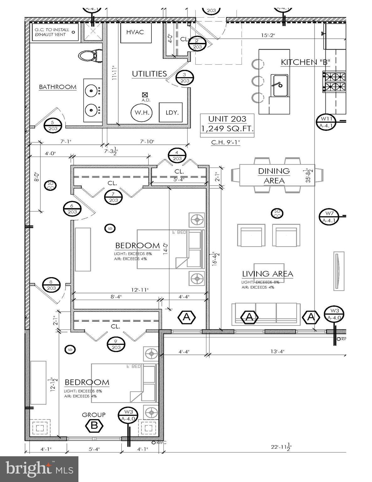 26 South York Road, Unit 303 Hatboro, PA 19040 - Photo 9 of 52 2 bed 1 bath 1249 sq ft
203,303,403