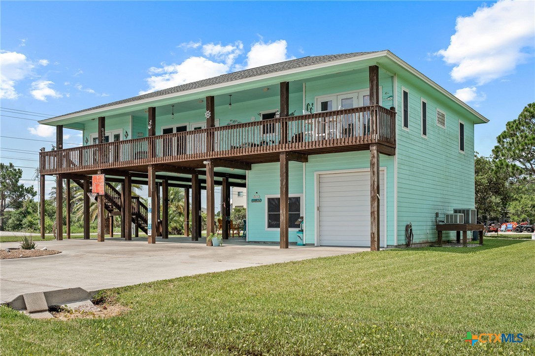 23 Macey Street Port O'Connor, TX 77982 - Photo 3 of 47 a front view of a house
