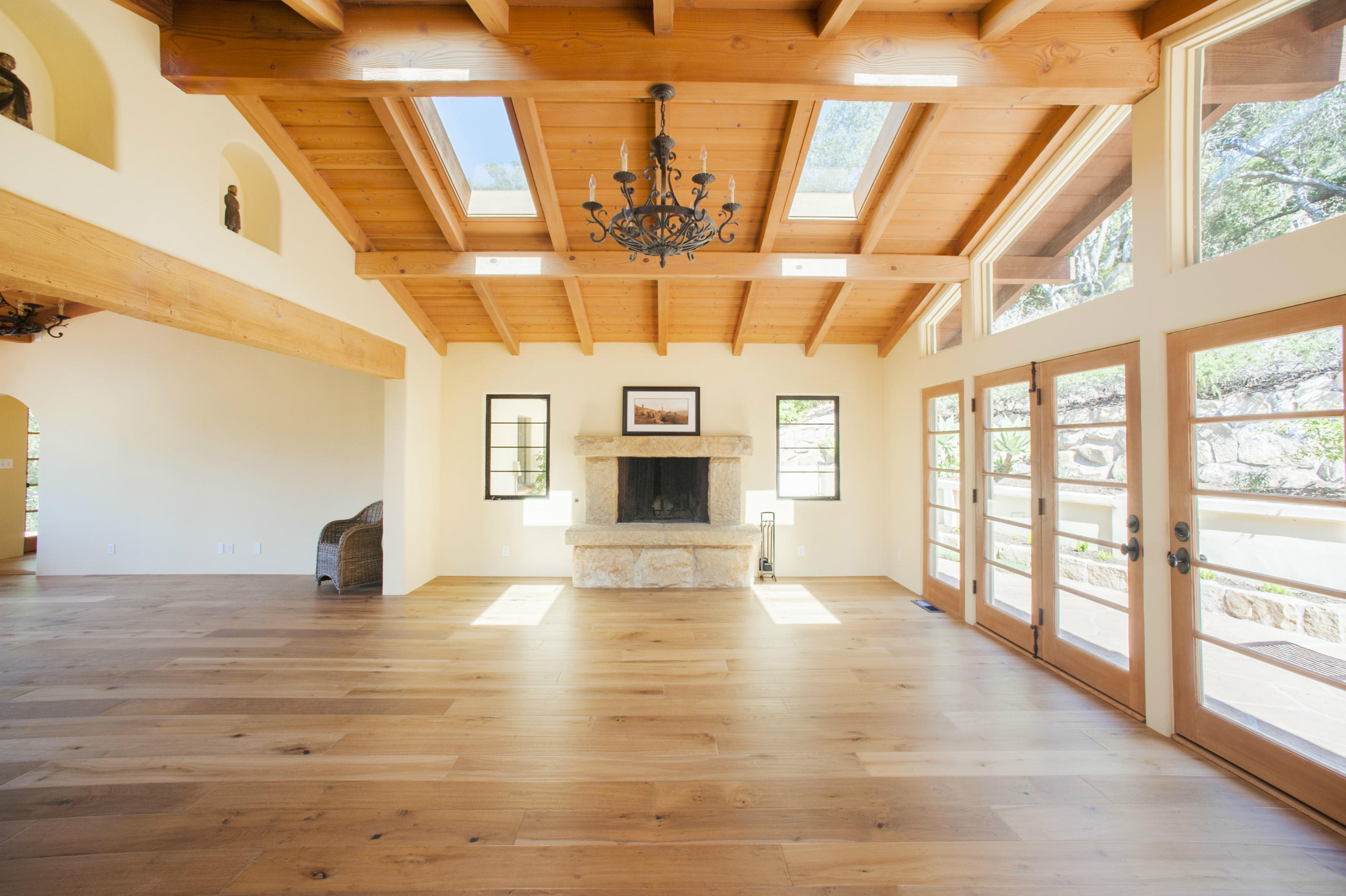 398 Mountain Drive Santa Barbara, CA 93103 - Photo 4 of 28 a view of an empty room with a window