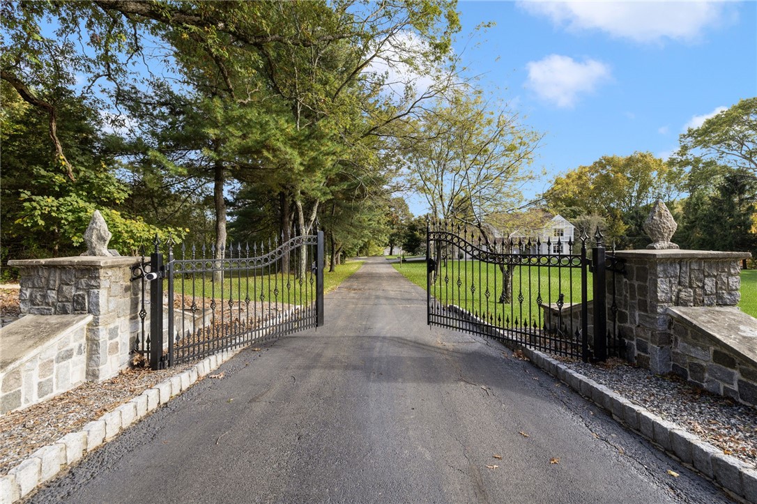 365 West Wrentham Road Cumberland, RI 02864 - Photo 2 of 50 Property entry includes stately iron gates