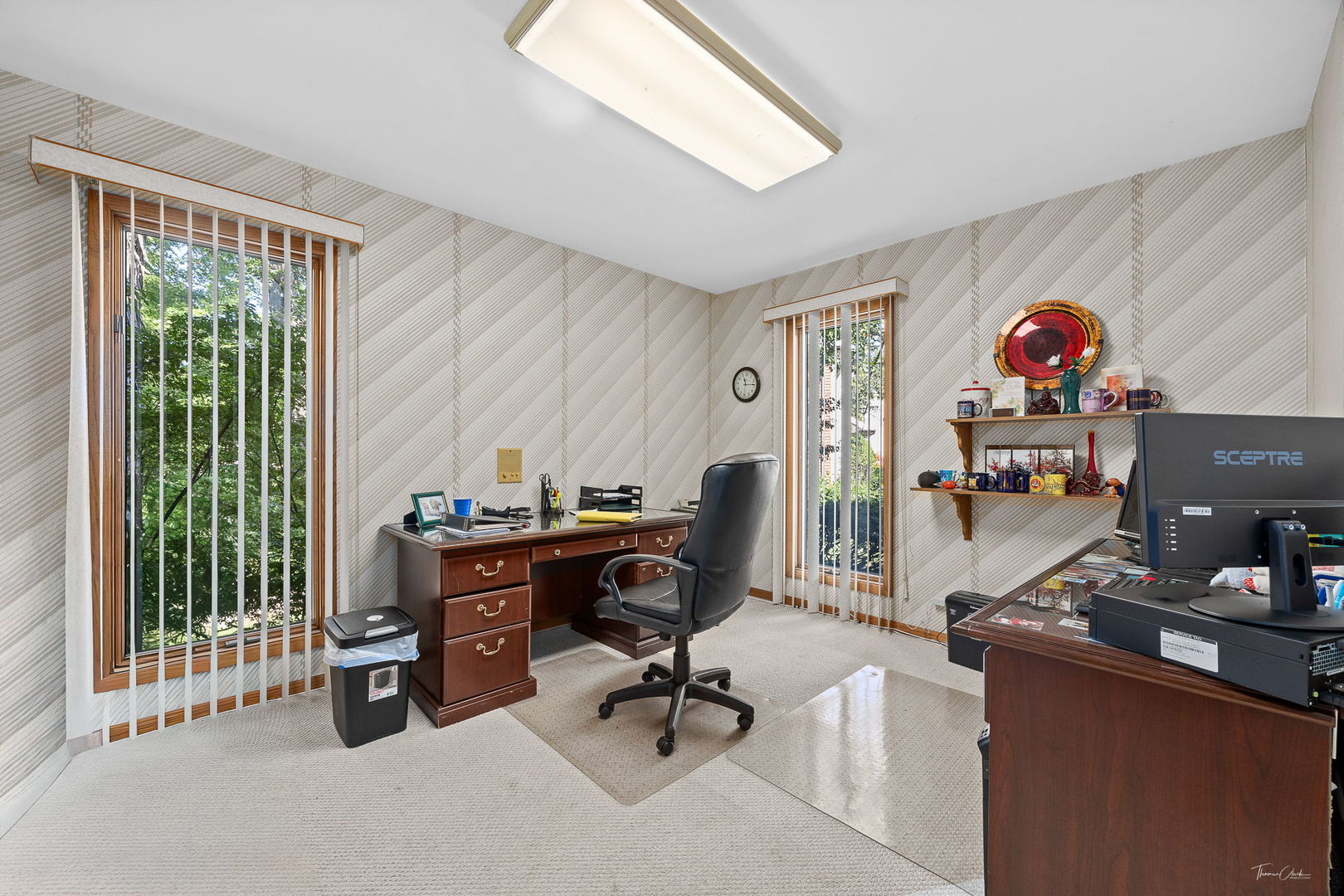 20 Geneva Court Crete, IL 60417 - Photo 13 of 34 a view of a workspace with furniture and a window