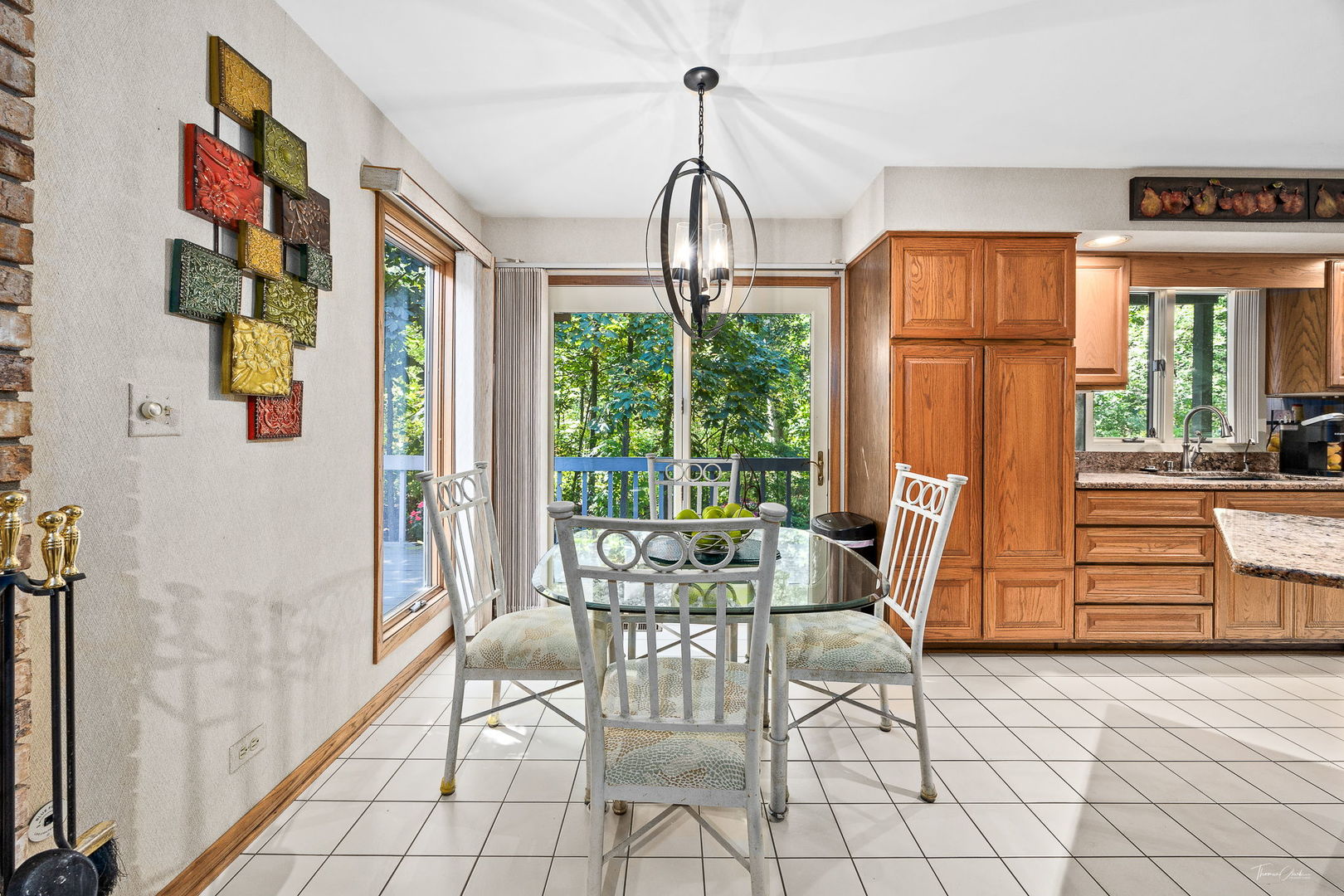 20 Geneva Court Crete, IL 60417 - Photo 24 of 34 a dining room with furniture and large windows