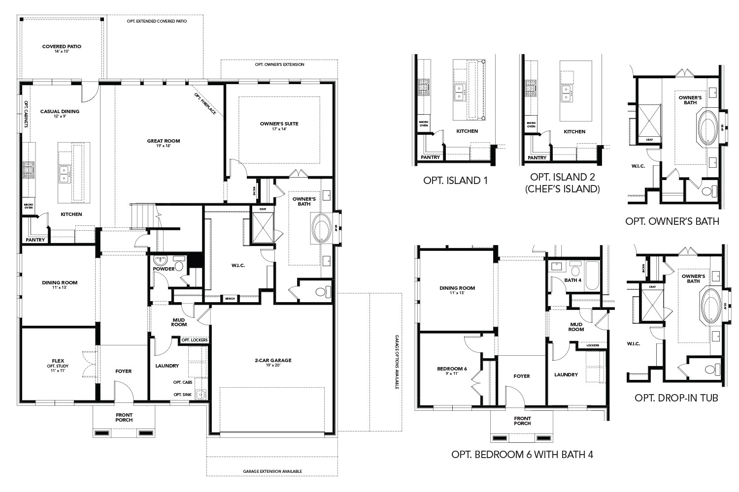 500 Frio Spgs Trail Georgetown, TX 78628 - Photo 35 of 36 View of property floor plan