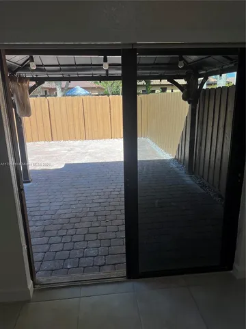 a view of empty room