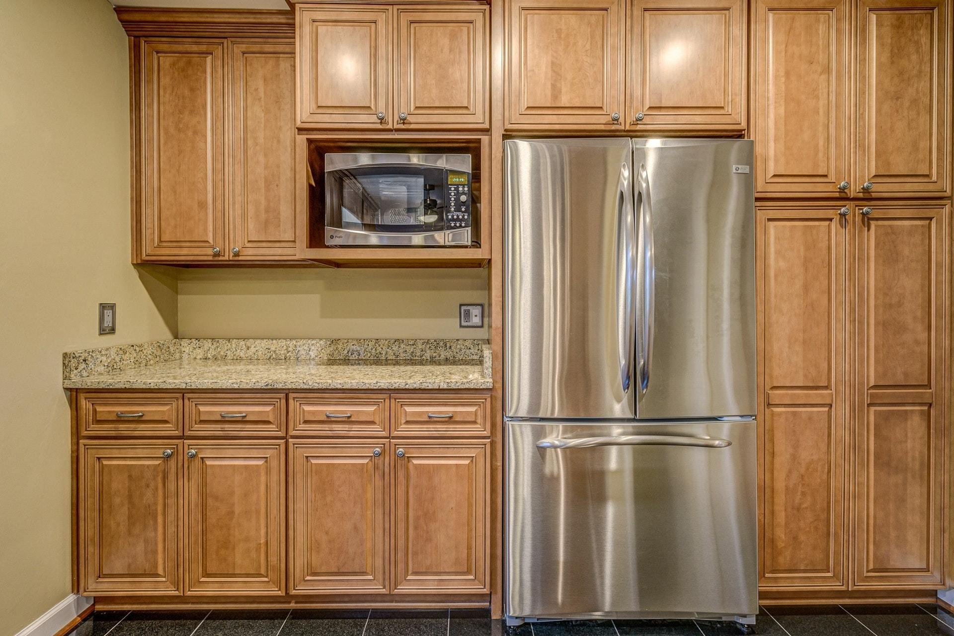 3586 Forester Road Southwest Roanoke, VA 24018 - Photo 17 of 51 a view of a kitchen with wooden cabinet