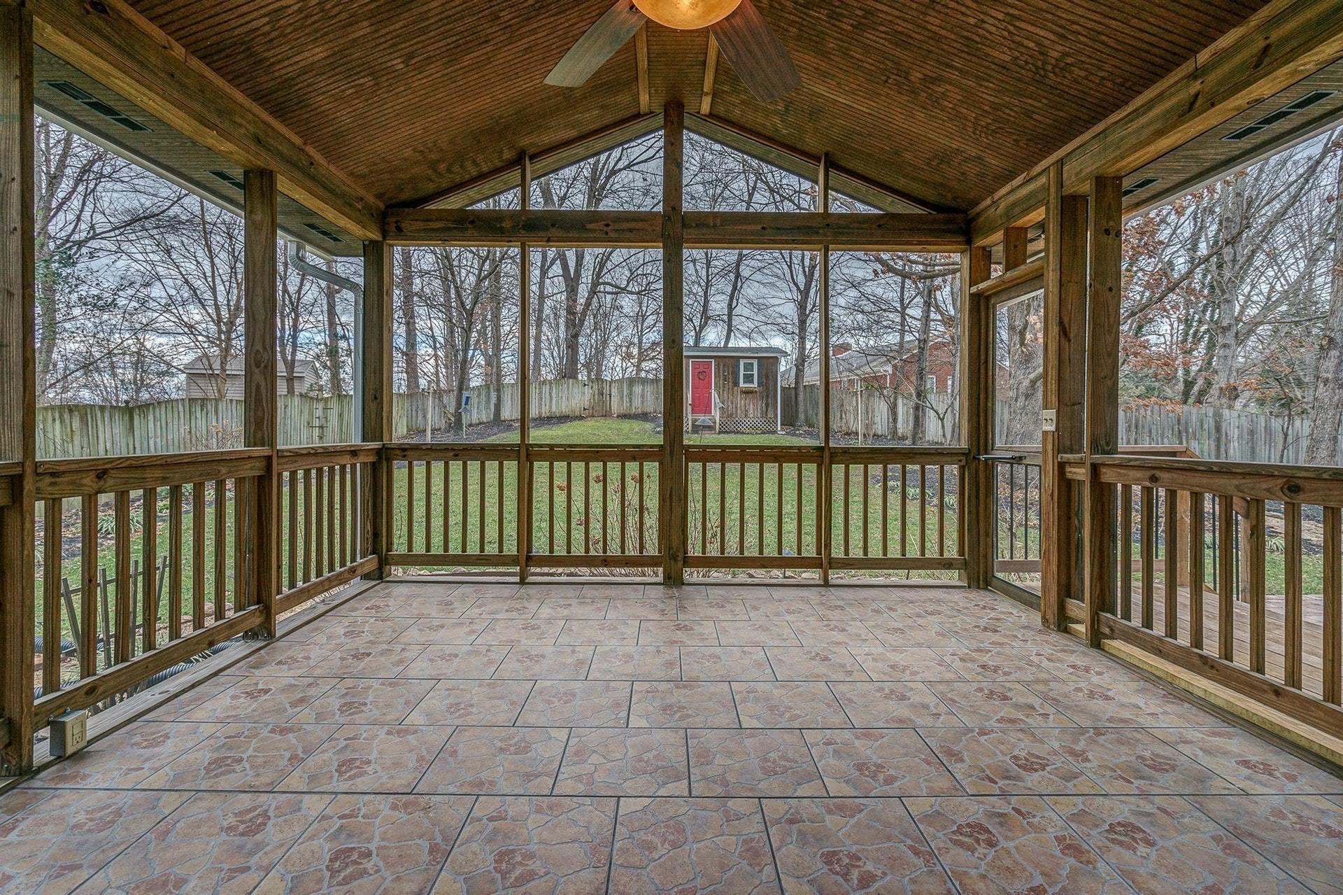 3586 Forester Road Southwest Roanoke, VA 24018 - Photo 38 of 51 a view of a room with a porch