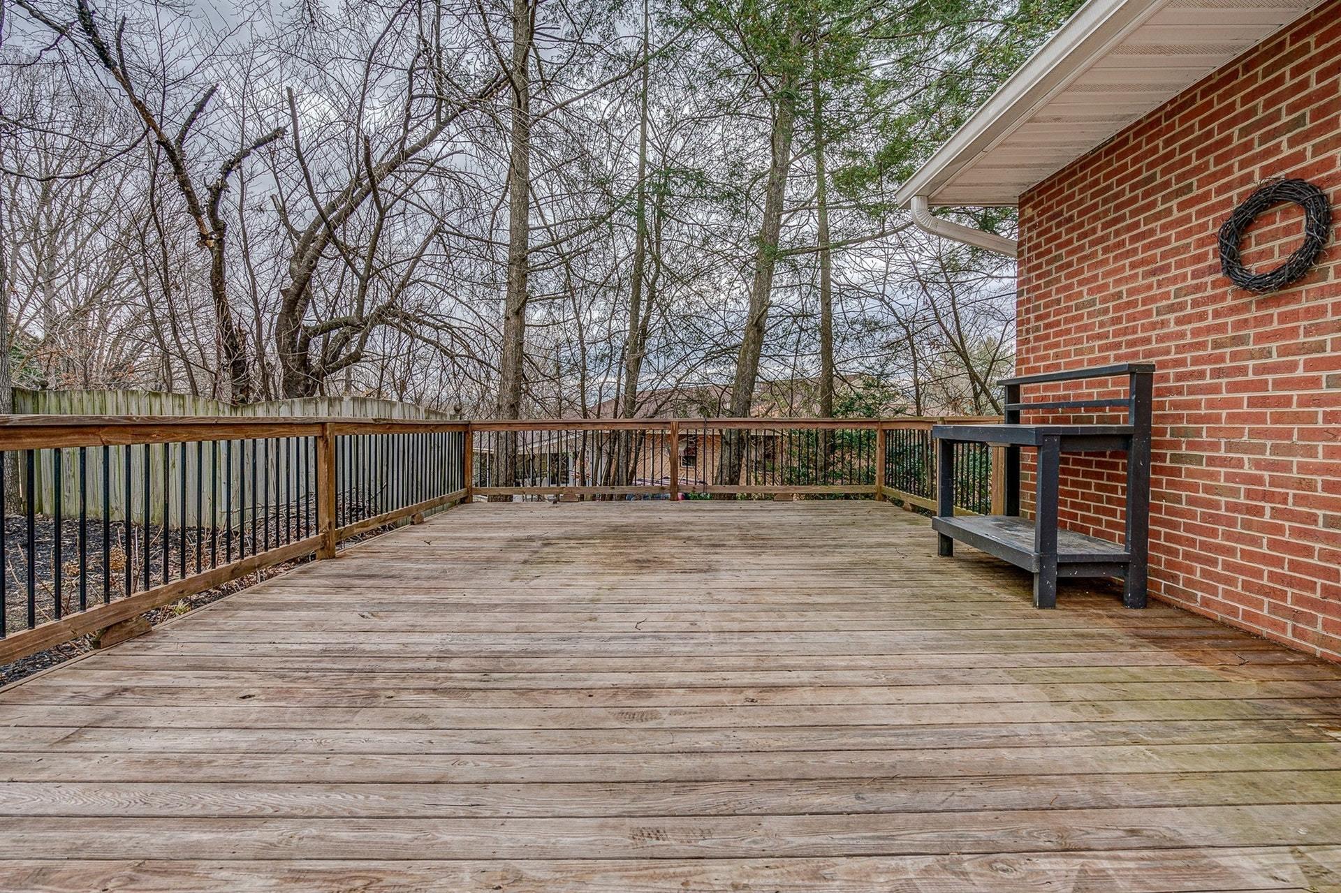 3586 Forester Road Southwest Roanoke, VA 24018 - Photo 43 of 51 a view of outdoor space with deck and tree