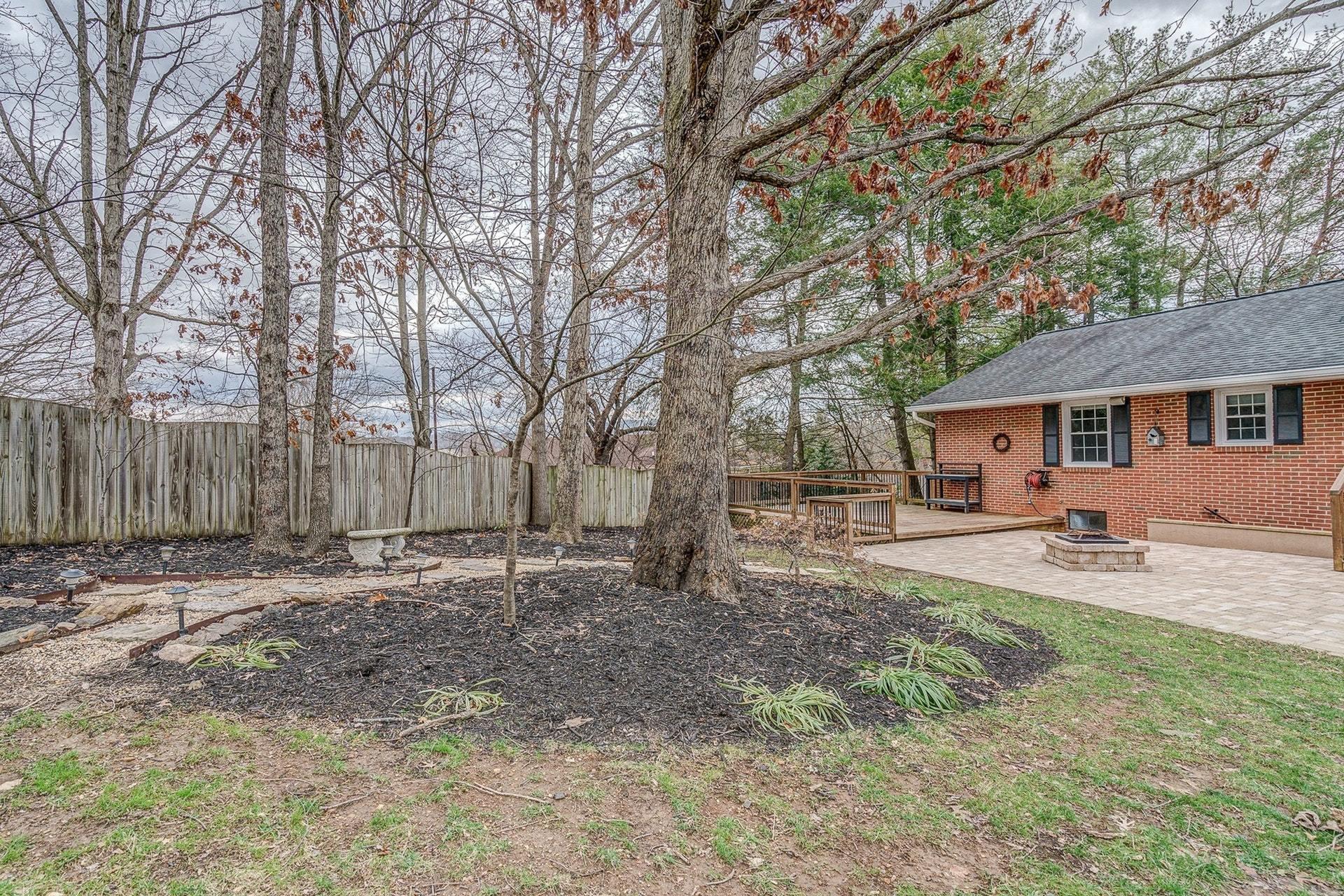 3586 Forester Road Southwest Roanoke, VA 24018 - Photo 47 of 51 a view of a house with backyard and trees