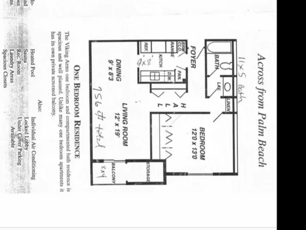 $2,250 | 1601 South Flagler Drive, Unit 301O, West Palm Beach, FL 33401