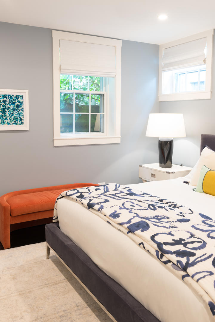 59 Orange Street Nantucket, MA 02554 - Photo 31 of 42 a bedroom with a bed and a window