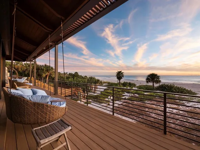 a view of a street with a flower plants