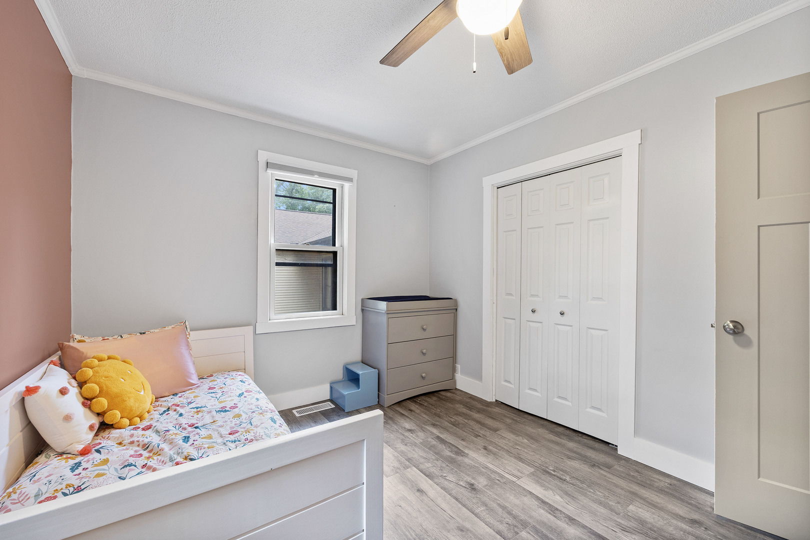 7308 West Lancaster Road Peoria, IL 61607 - Photo 23 of 55 a bedroom with furniture and a window