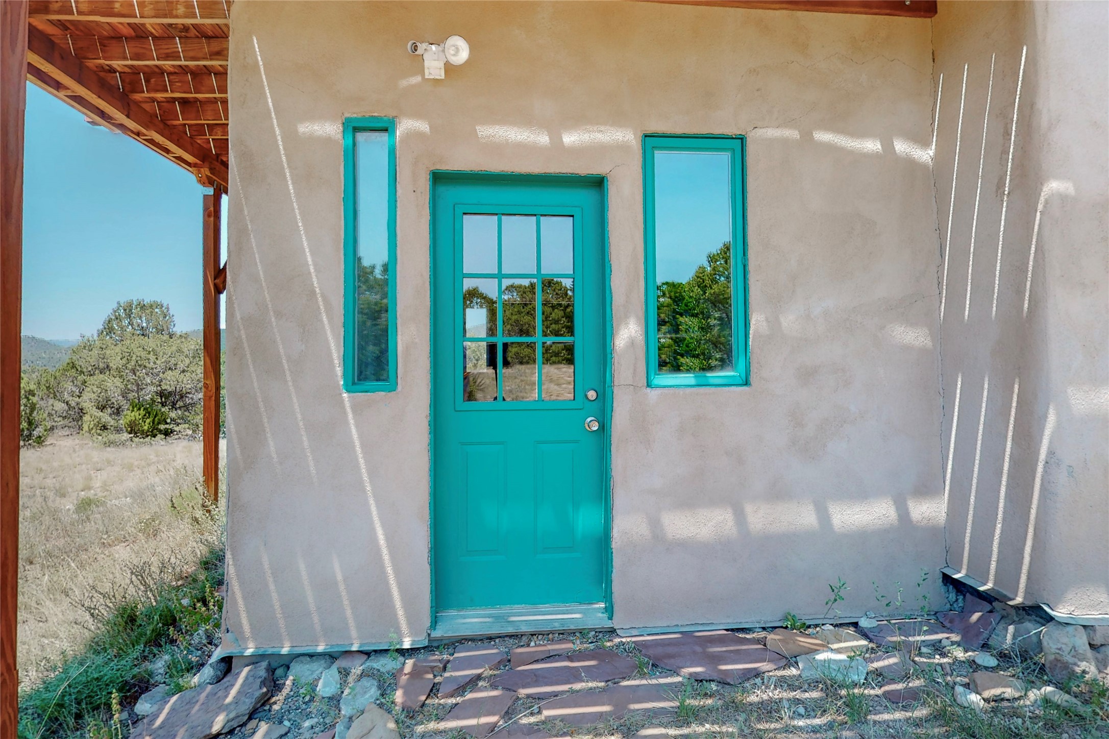 175 Hidden Valley Ranch Road Ilfeld, NM 87538 - Photo 13 of 43 Entry door