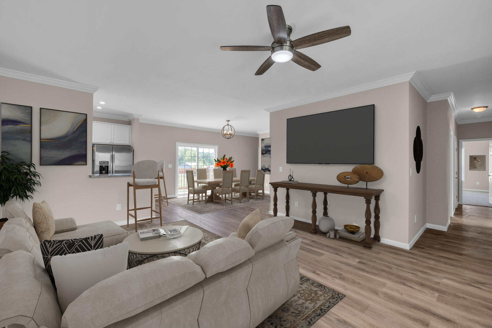 185 Waters Edge Dr Spring Spring City, TN 37381 - Photo 6 of 46 185 Waters Edge Living Room