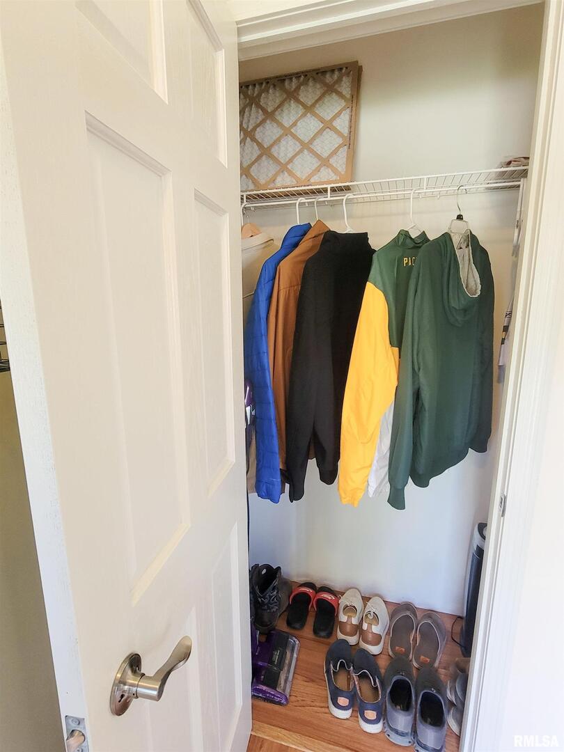 16 Stone Forge Pike Flora, IL 62839 - Photo 10 of 98 a view of walk in closet with clothes and shoes