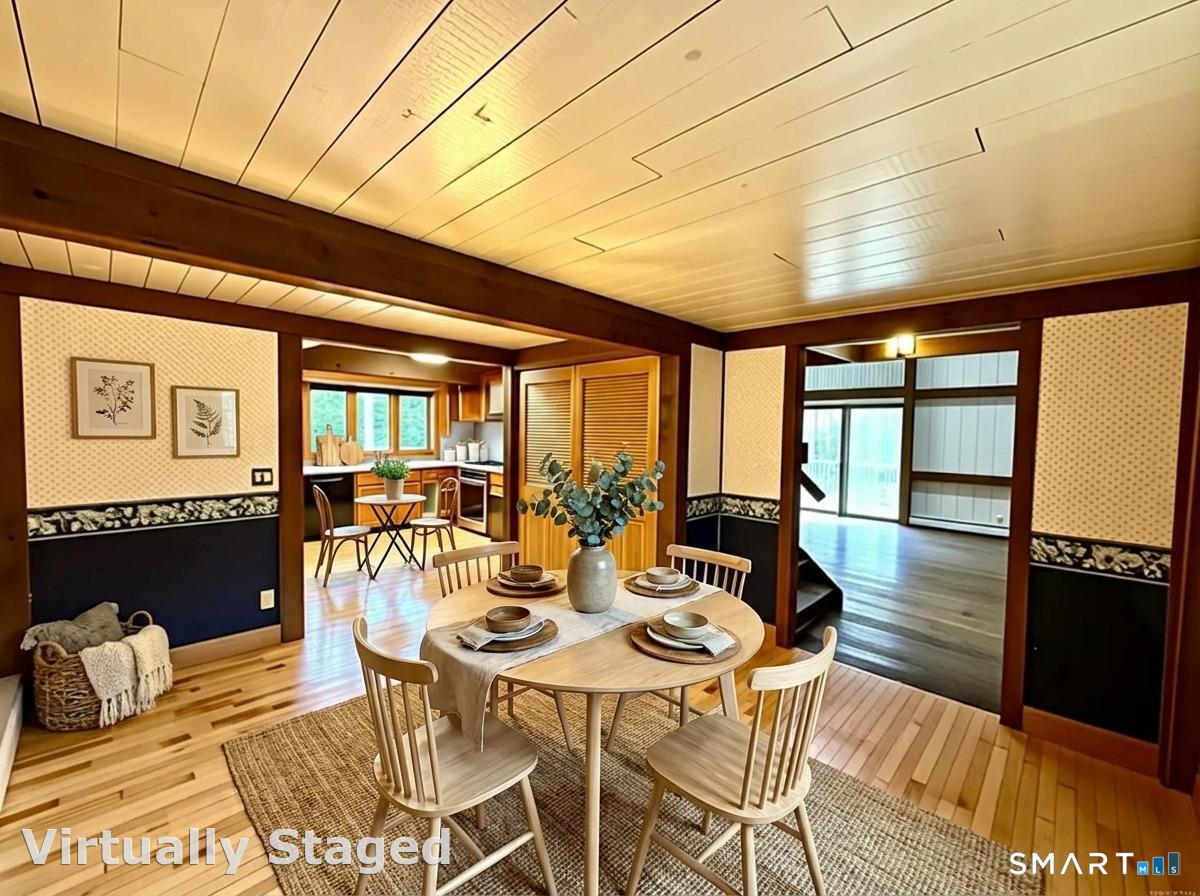 102 Krapf Road Ashford, CT 06278 - Photo 12 of 39 a view of a dining room with furniture window and wooden floor