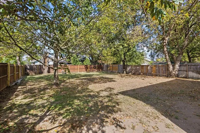 a view of outdoor space with trees