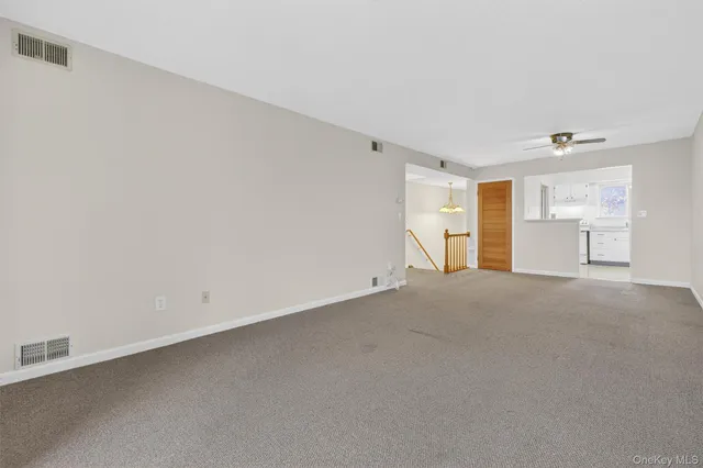 a view of empty room