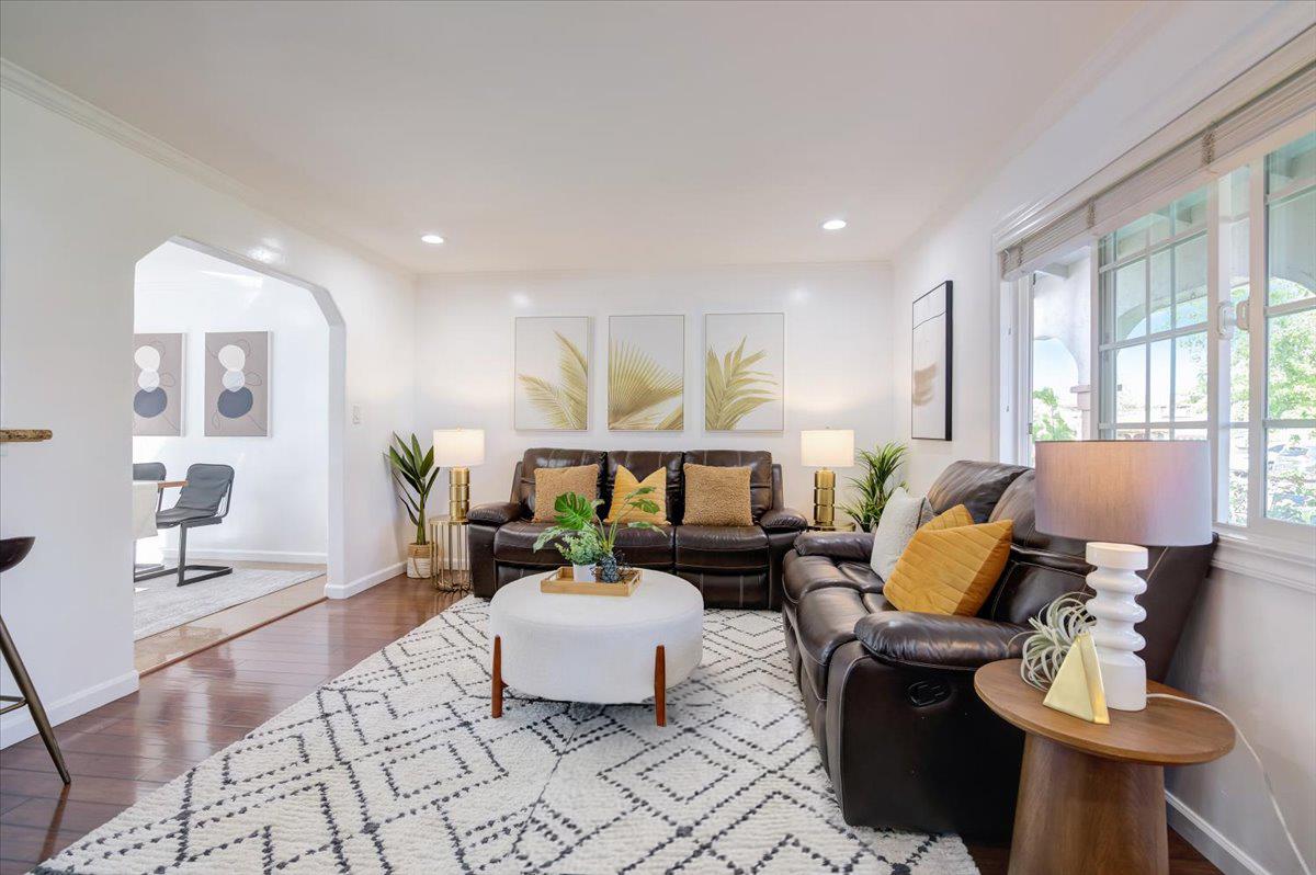 1224 Glacier Drive Milpitas, CA 95035 - Photo 2 of 45 a living room with furniture and a large window