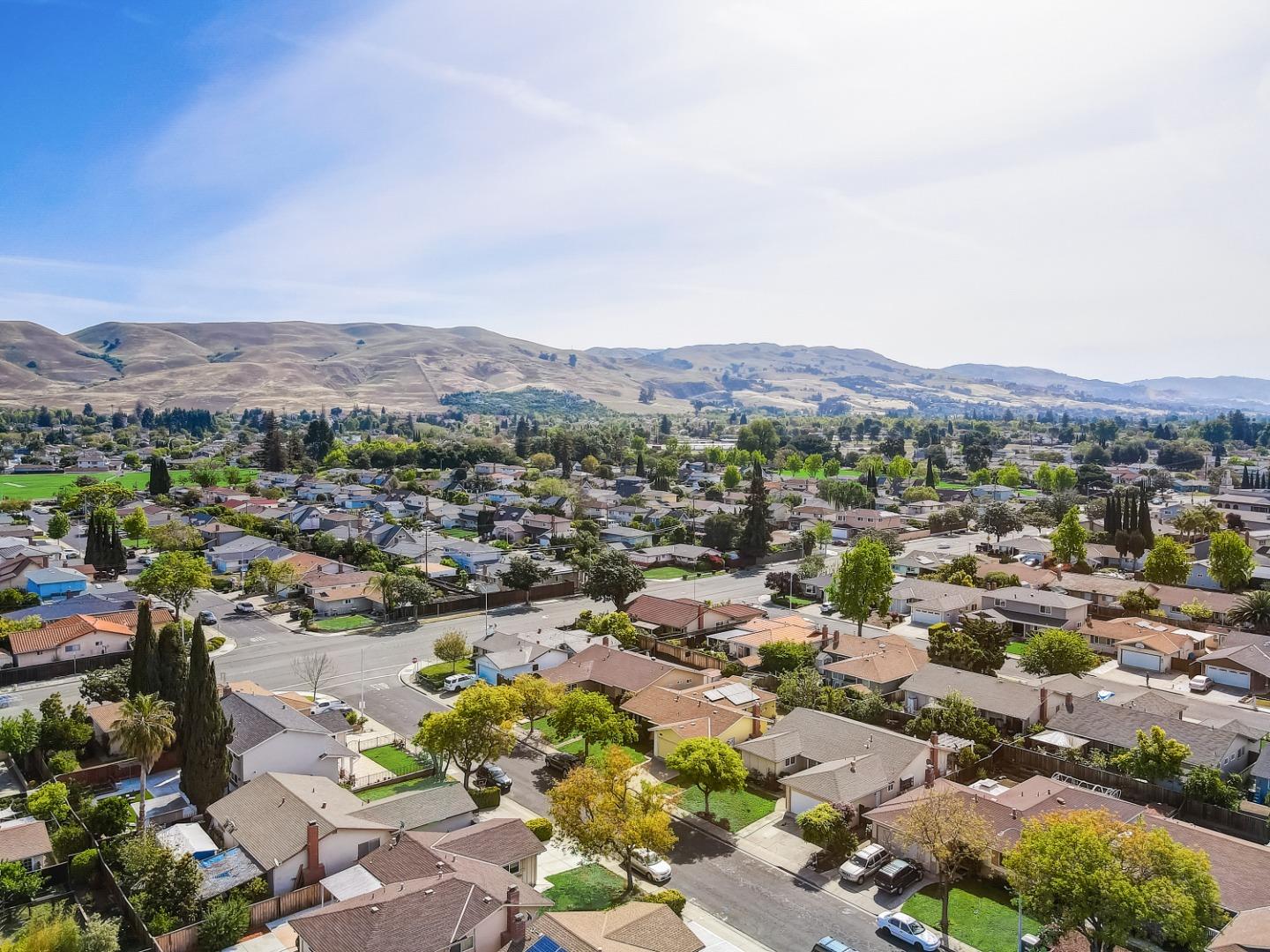 1224 Glacier Drive Milpitas, CA 95035 - Photo 39 of 45 a view of a city with mountains in the background