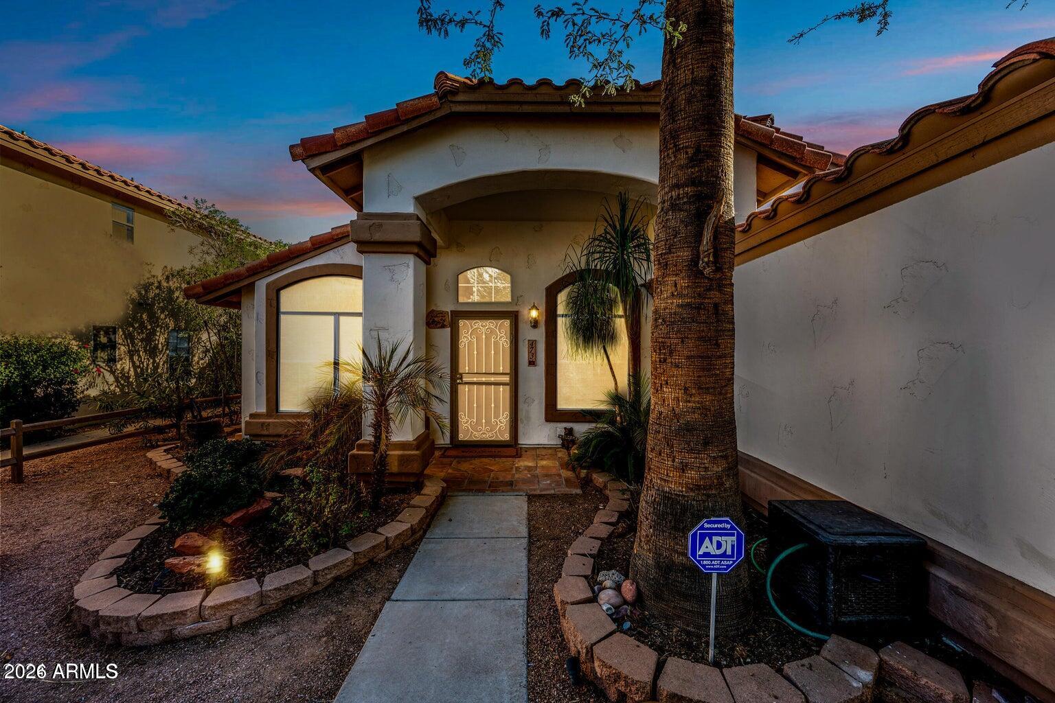 473 West Smoke Tree Road Gilbert, AZ 85233 - Photo 2 of 43 a front view of a house