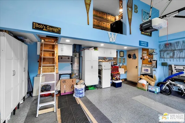 a view of a couch in front of retail shop