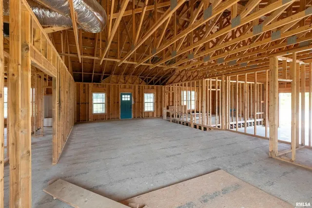 a view of a water heater room