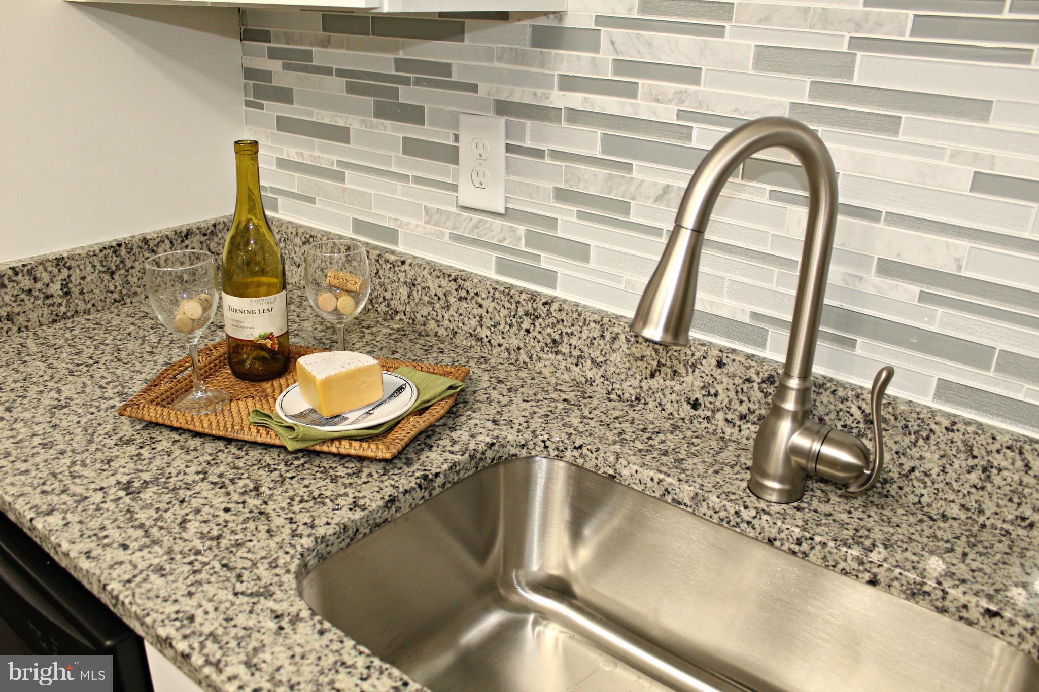 3707 Collier Road Randallstown, MD 21133 - Photo 9 of 29 New granite & elegant back splash!