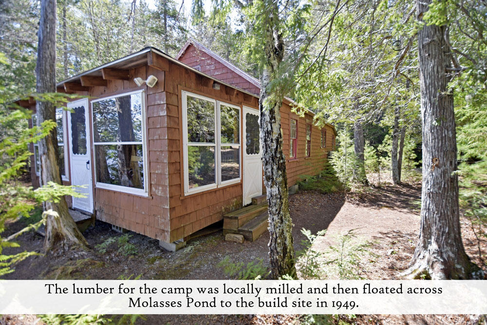 823 Macomber Mill Road Eastbrook, ME 04634 - Photo 19 of 57 camp exterior 2, label