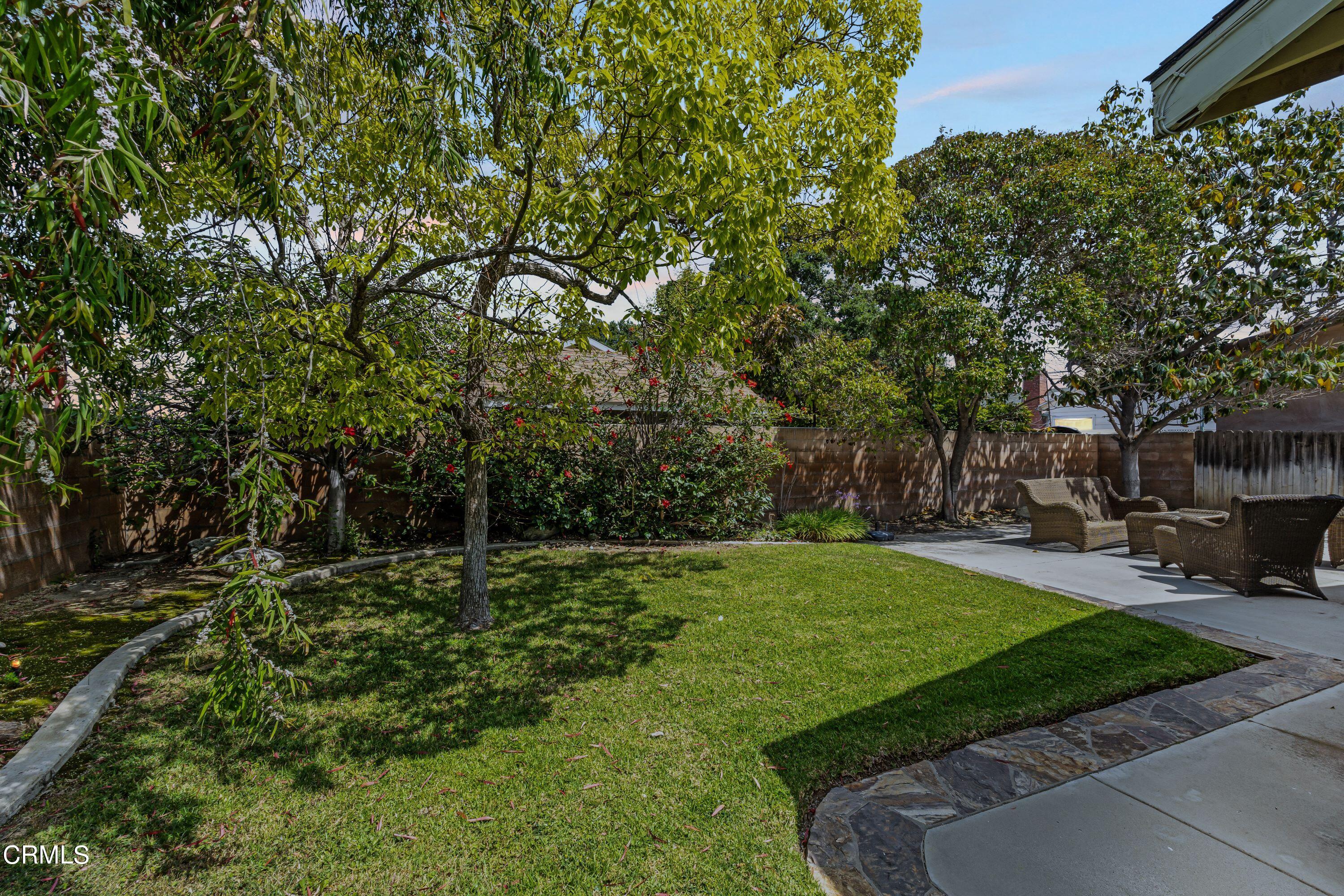 10975 Darling Road Ventura, CA 93004 - Photo 44 of 49 a view of a backyard with large trees