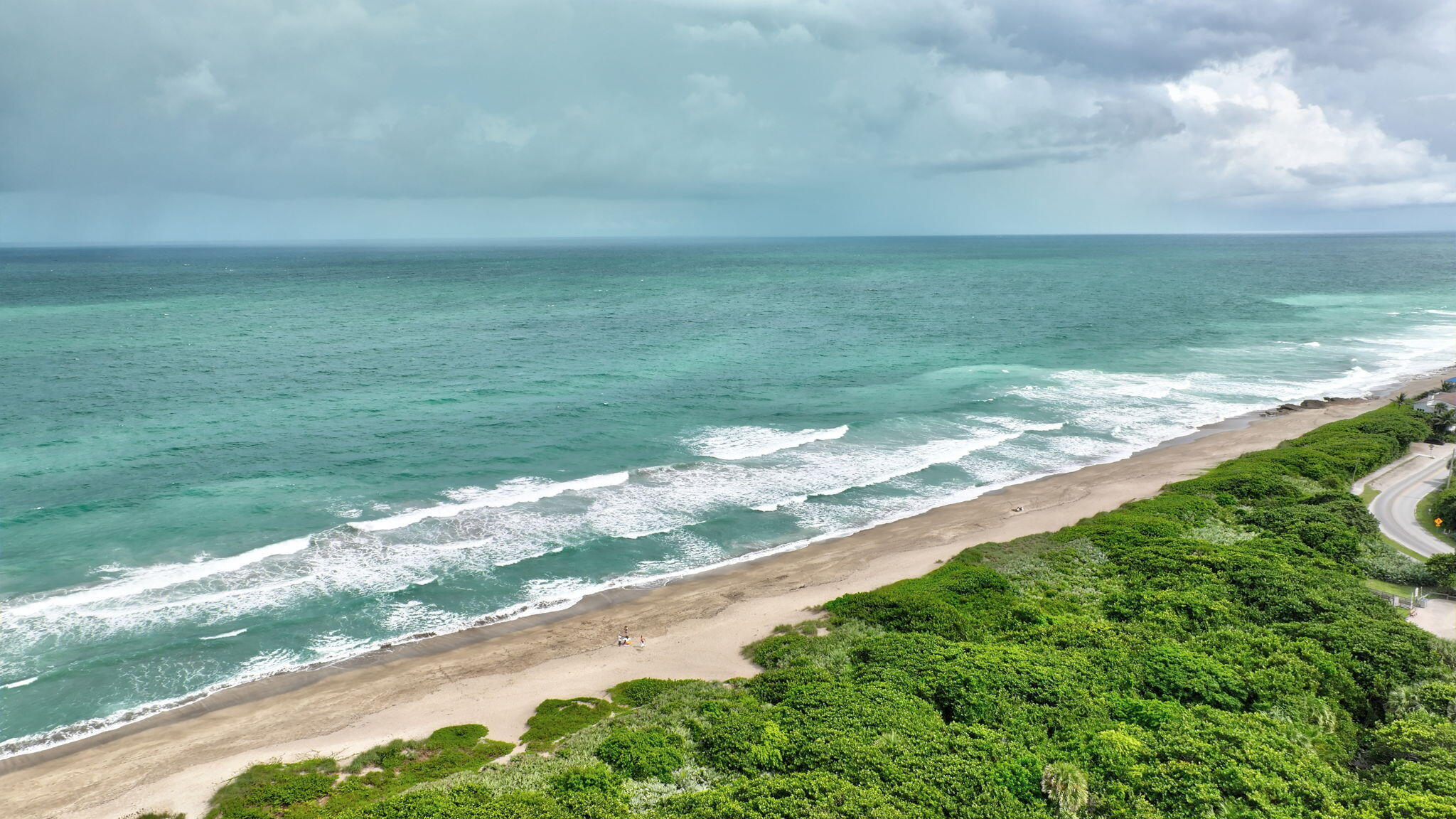 221 Northeast Plantation Road, Unit 406 Stuart, FL 34996 - Photo 55 of 58 a view of a field with an ocean